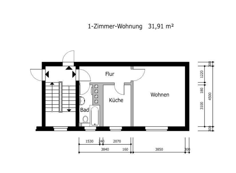 Suchen Sie eine SingleWohnung in Top-Lage ?