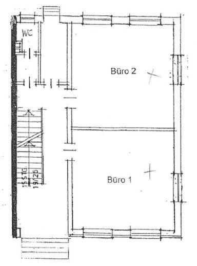 Drei Büroräume ca. 92m² - Nähe Bremer Mercedes Werk 3 zimmer