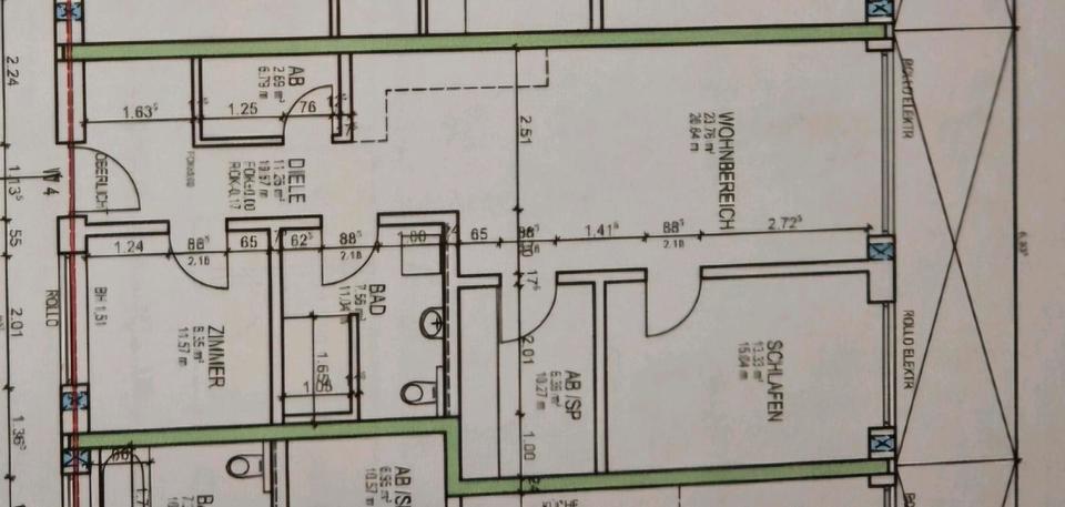 Etagenwohnung Riedenburg - 4 Zimmer, 72 m&sup2;, 1.000&euro; | Angebot:26496172