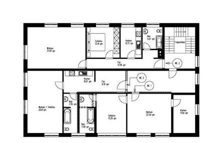Wohnung Oebisfelde-Weferlingen Weferlingen - 2 Zimmer, 70 m&sup2;, 455&euro; | Angebot:27634456