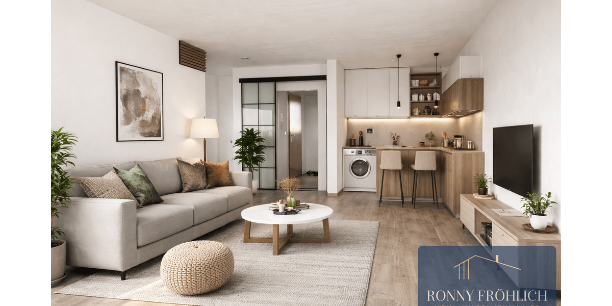 Etagenwohnung Zwönitz - 3 Zimmer, 58 m&sup2;, 399&euro; | Angebot:26022606