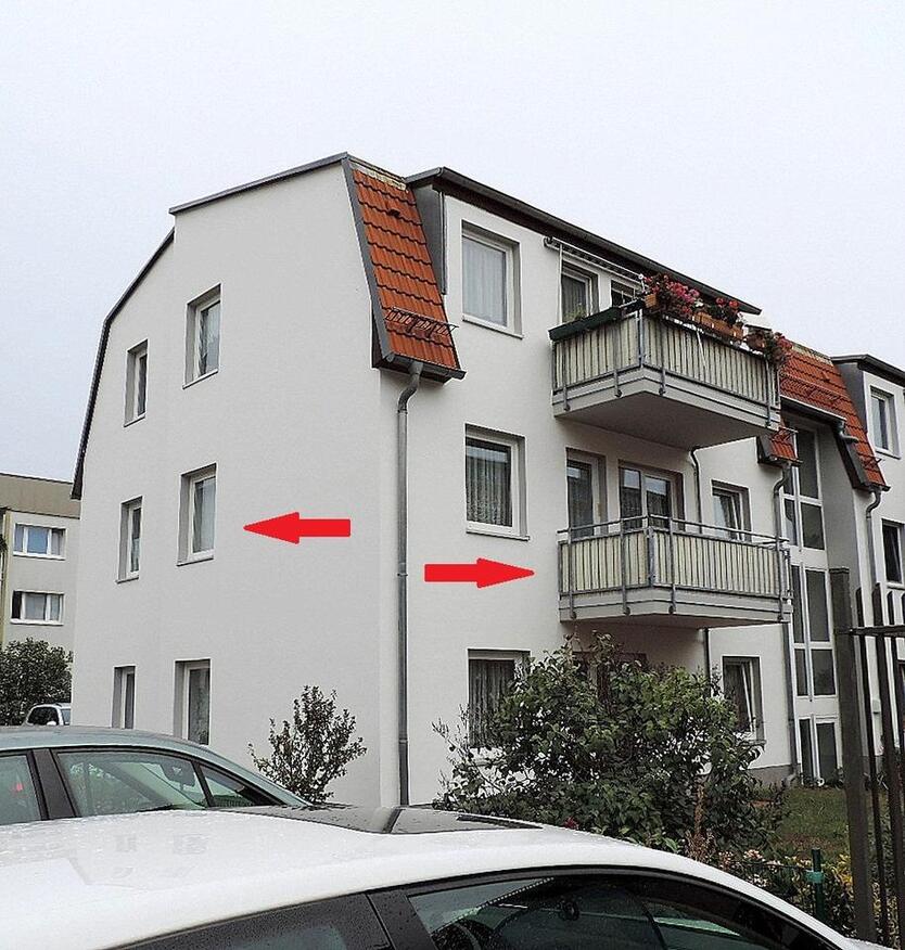 Ideal geschnittene Wohnung mit Balkon und viel Licht!
