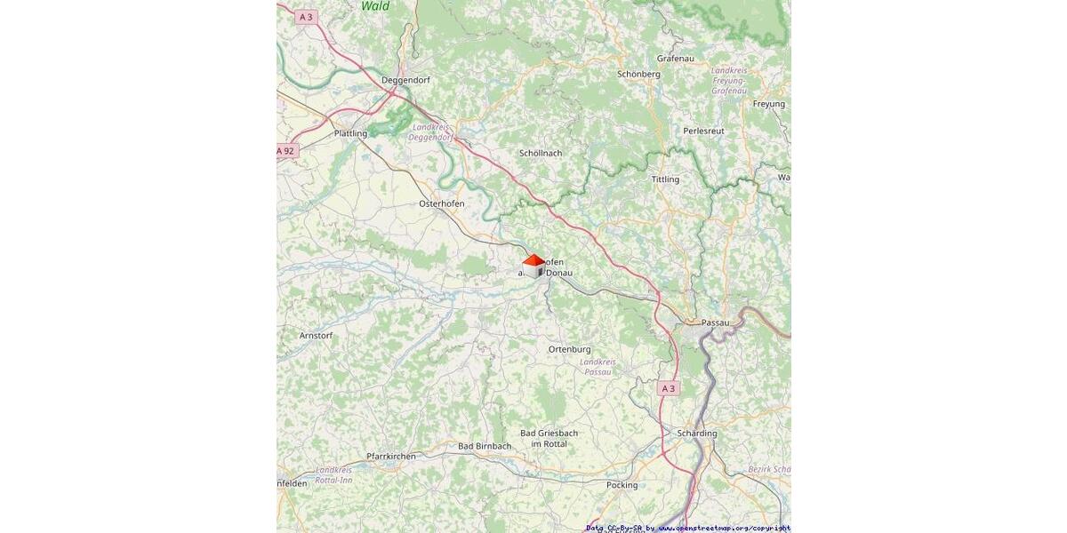Etagenwohnung Vilshofen an der Donau - 2 Zimmer, 56 m&sup2;, 530&euro; | Angebot:26547215