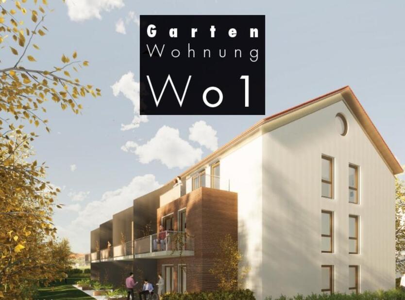 neue 3 Zimmer GartenWohnung - Praxis I KFW55 I Marklkofen