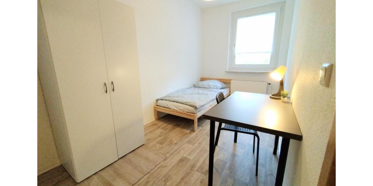 ⭐MERSEBURG - 5 Personen Möblierte Wohnung Monteurwohnung Unterkünfte 3 zimmer