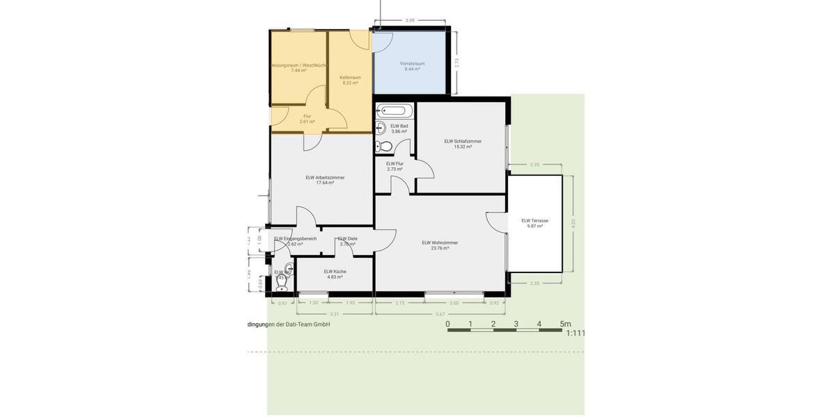 Erdgeschoßwohnung Böblingen - 3 Zimmer, 77 m&sup2;, 1.150&euro; | Angebot:24756195