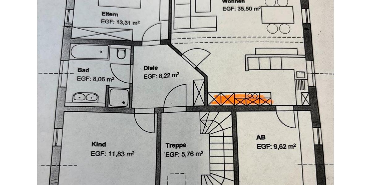 Etagenwohnung Morbach - 2 Zimmer, 86 m&sup2;, 900&euro; | Angebot:26592197
