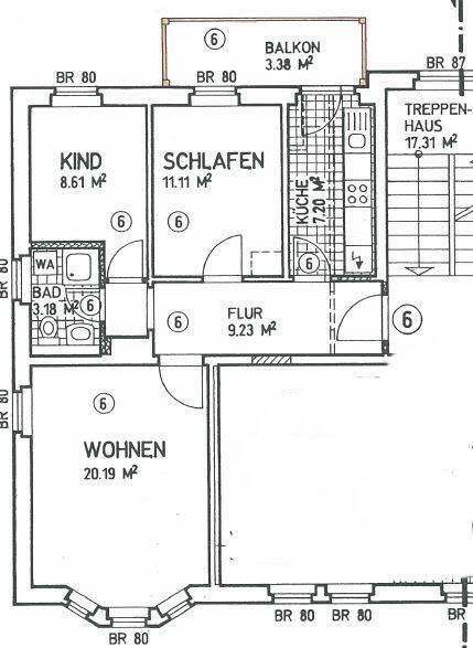 Wie wär`s mit einer attraktiven Drei-Zimmer-Wohnung?