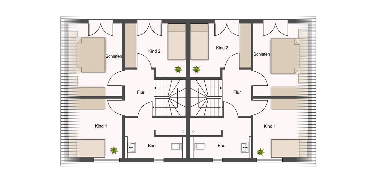 Doppelhaushälfte Stade Altländer Viertel - 4 Zimmer, 108 m&sup2;, 1.715&euro; | Angebot:26631993