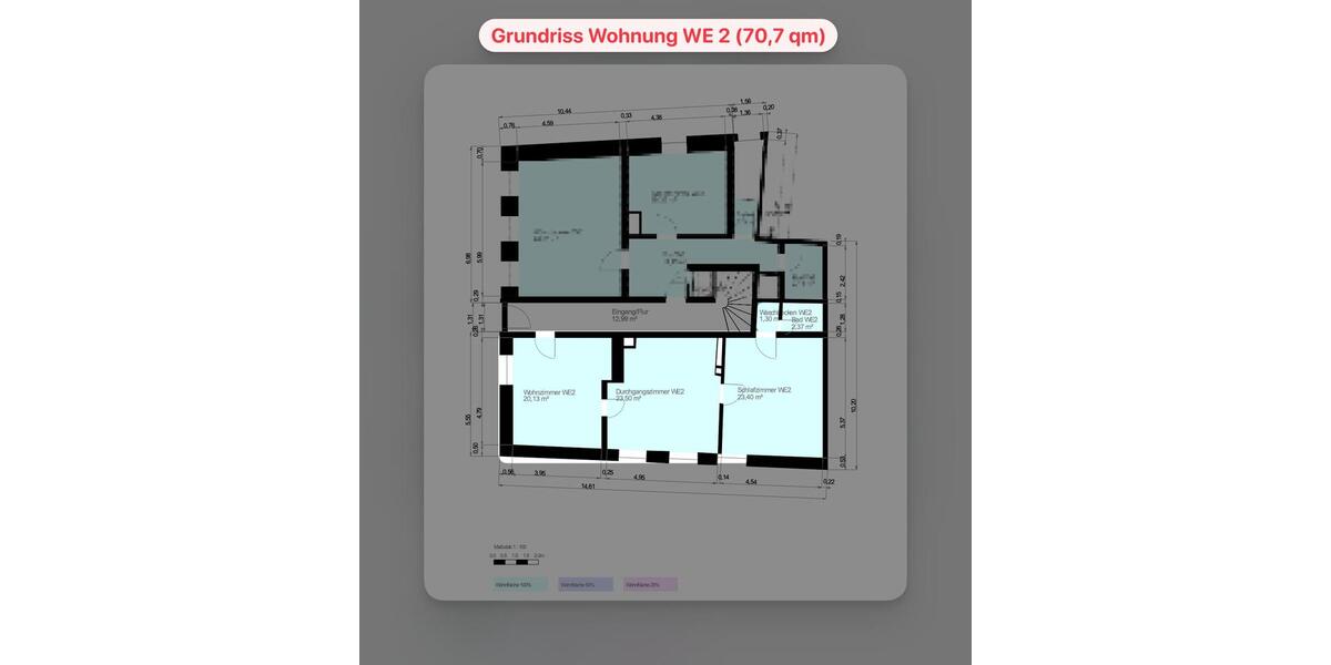 Erdgeschoßwohnung Gernsbach - 3 Zimmer, 71 m&sup2;, 848&euro; | Angebot:26262629