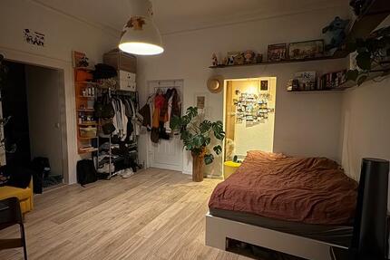 Helle 1-Zimmerwohnung mit großer Küche im Stadtzentrum 1 zimmer