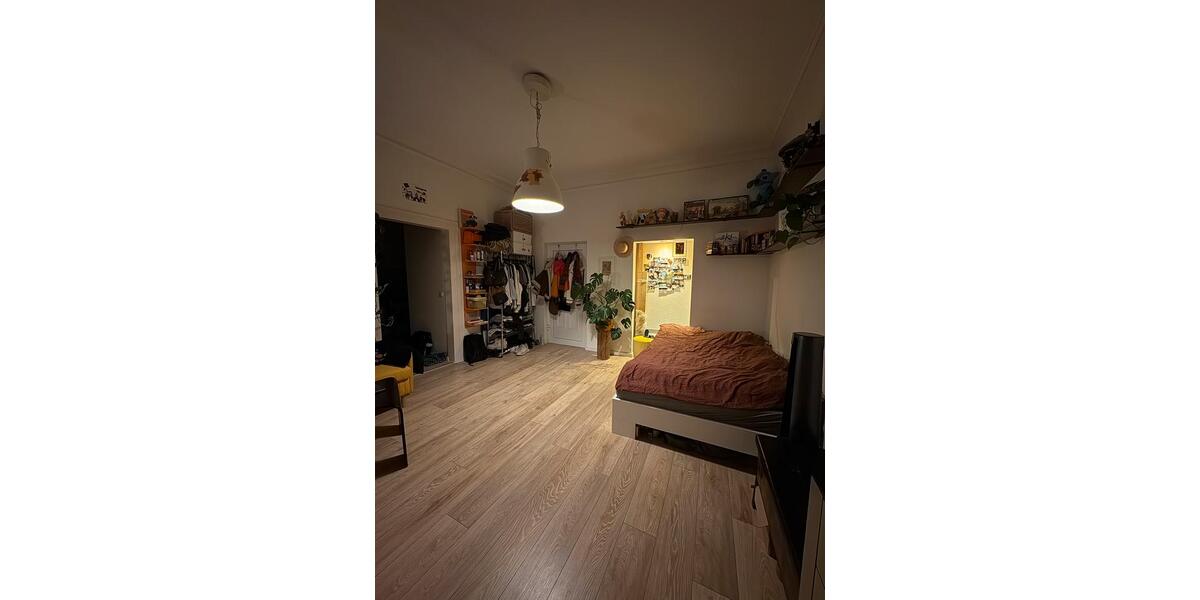 Helle 1-Zimmerwohnung mit großer Küche im Stadtzentrum 1 zimmer