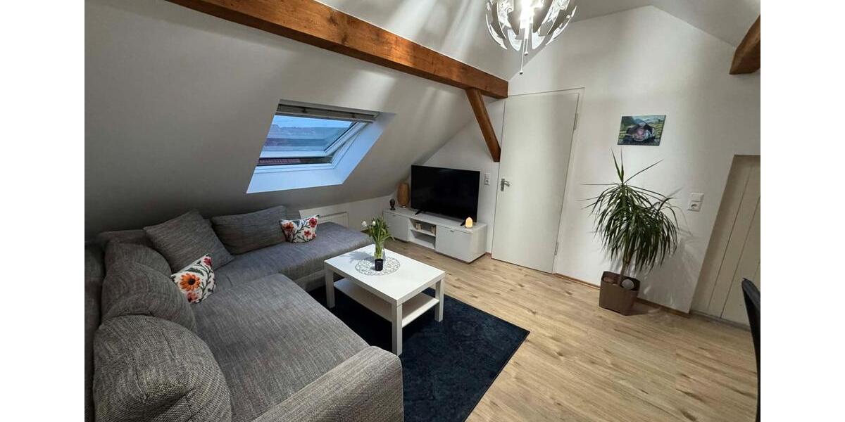 Dachgeschoßwohnung Langenau - 2 Zimmer, 50 m&sup2;, 550&euro; | Angebot:25876524