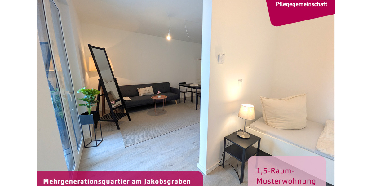 Etagenwohnung Brandenburg an der Havel Bahnhofsvorstadt - 1.5 Zimmer, 31 m&sup2;, 465&euro; | Angebot:25857162