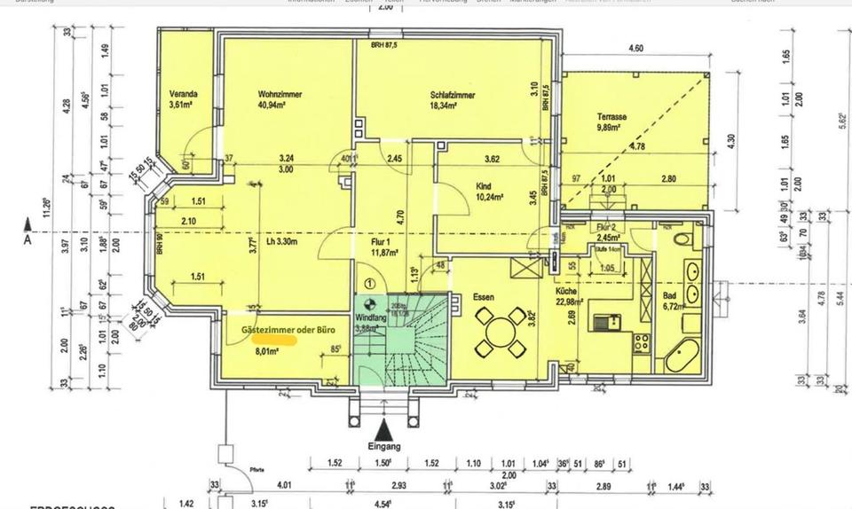 Erdgeschoßwohnung Oldenburg Drielaker-Moor - 4.5 Zimmer, 140 m&sup2;, 1.850&euro; | Angebot:24754399