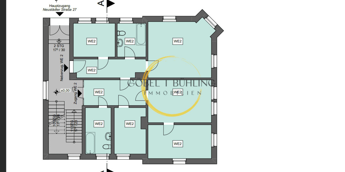 Etagenwohnung Weida - 4 Zimmer, 104 m&sup2;, 660&euro; | Angebot:26499676