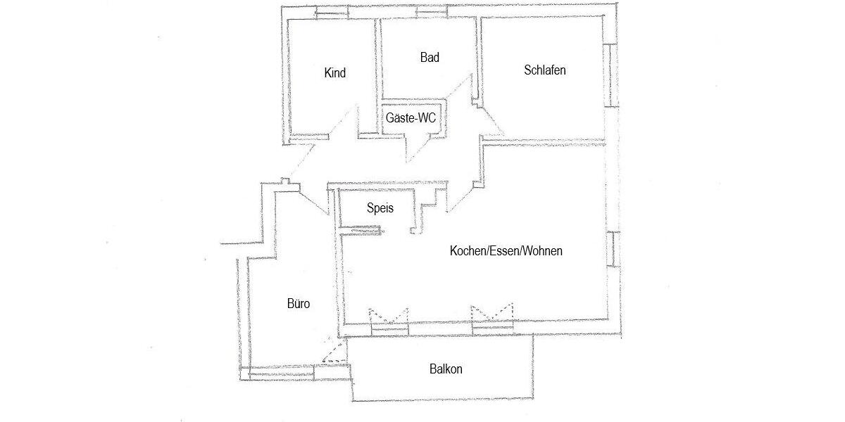 Etagenwohnung Parsberg - 4 Zimmer, 94 m&sup2;, 880&euro; | Angebot:26624079