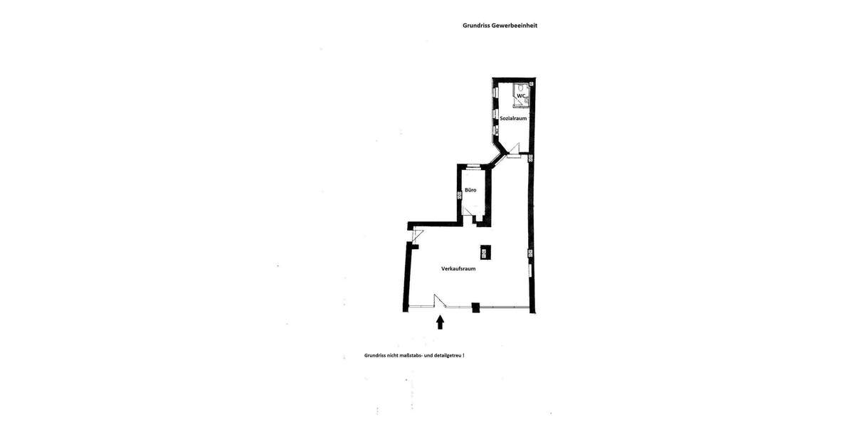 Gewerbeobjekt Rudolstadt Zentrum - 3 Zimmer, 730&euro; | Angebot:24708763
