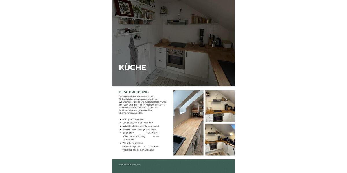 Dachgeschoßwohnung Markt Schwaben - 3 Zimmer, 96 m&sup2;, 1.700&euro; | Angebot:24731941