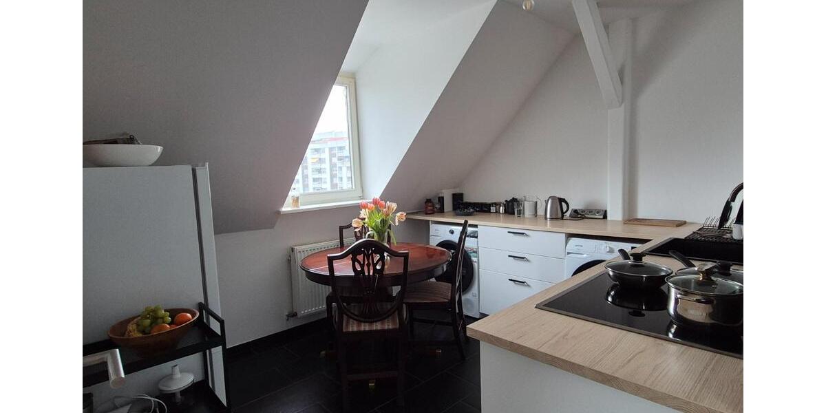 Dachgeschoßwohnung Wiesbaden Biebrich - 2 Zimmer, 60 m&sup2;, 850&euro; | Angebot:25971717