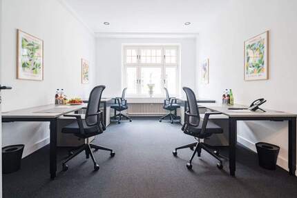 Top-Lage Leipzig: Vierer-Büro - flexibel, möbliert, 247-Service zimmer