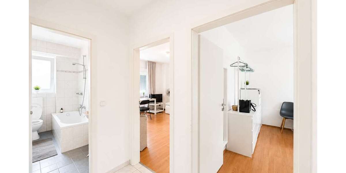 Etagenwohnung Mannheim Herzogenried - 2 Zimmer, 55 m&sup2;, 1.090&euro; | Angebot:27287402