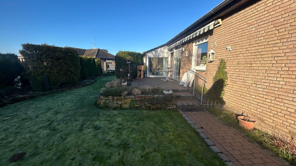 Voll möblierter Bungalow mit Garten, Terrasse & Garage in Rheine Hauenhorst 4 zimmer