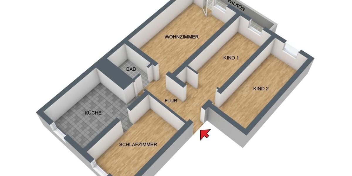 TRAUMHAFTE 4 RAUMWOHNUNG 4 zimmer