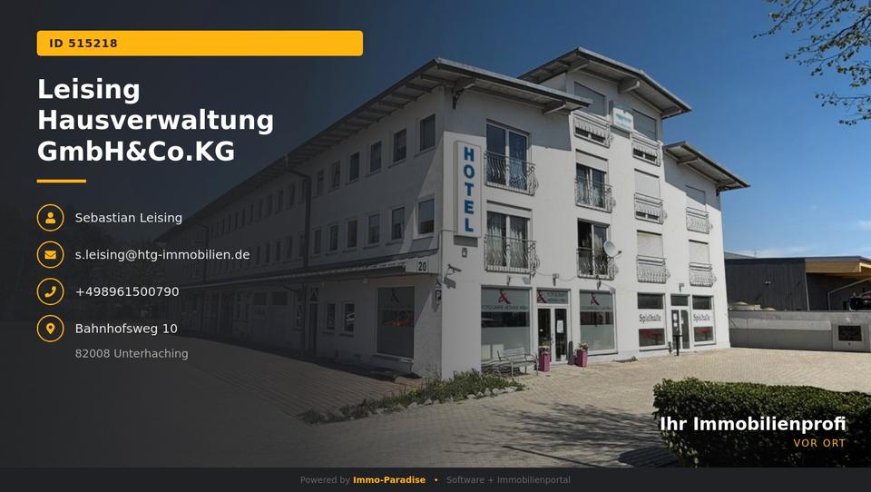 Gewerbeobjekt Unterhaching - 1.963&euro; | Angebot:26553389