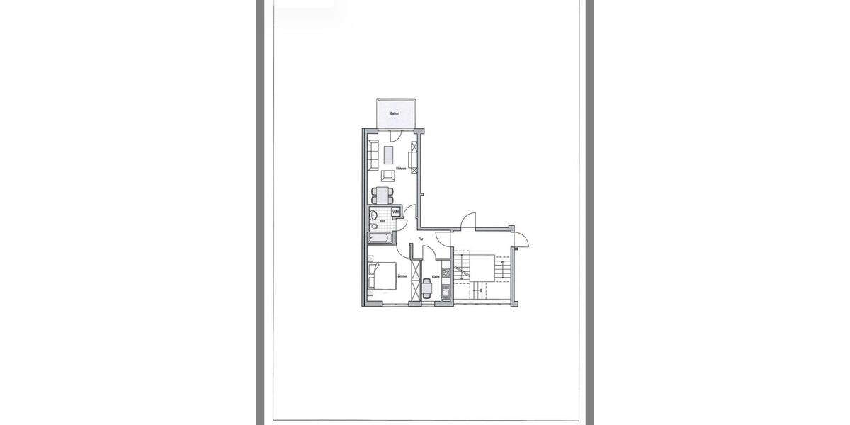 Erdgeschoßwohnung München Sendling-Westpark - 2 Zimmer, 50 m&sup2;, 1.200&euro; | Angebot:25971885