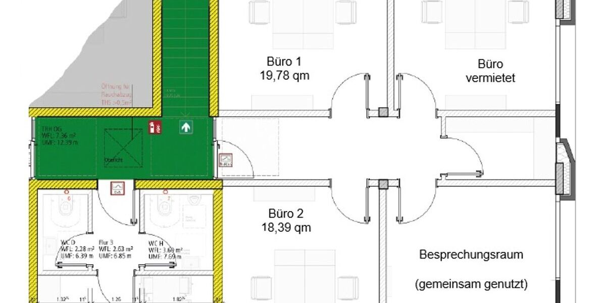 Professioneller Büroraum im modernen Architekturbüro - Gewerbeobjekt Borken | Angebot:27350674