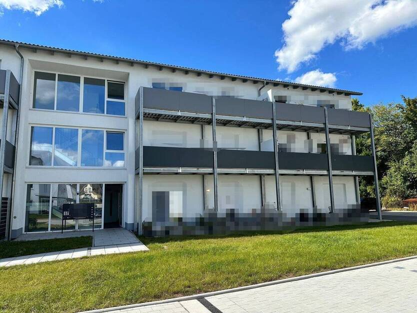 Moderne 1 Zimmer Wohnung KFW 55 mit Balkon, Einbauküche uvm.