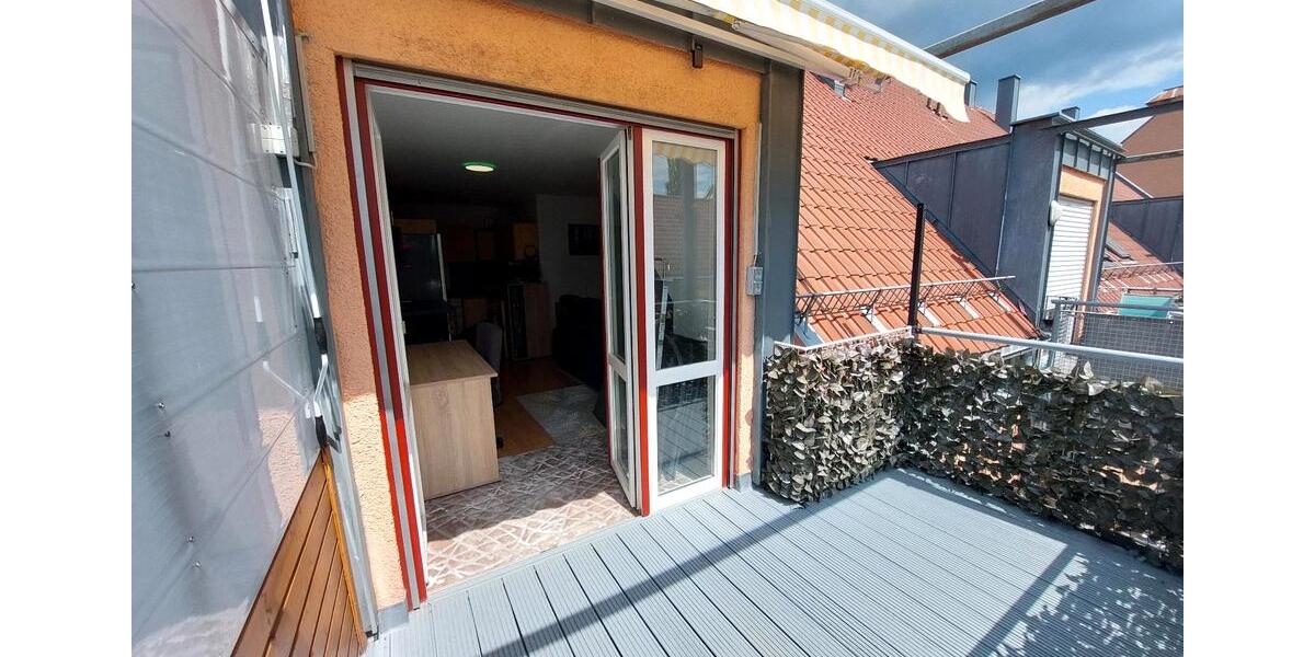 Dachgeschoßwohnung Gersthofen - 1 Zimmer, 40 m&sup2;, 900&euro; | Angebot:25218931