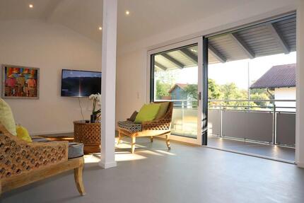 Voll ausgestattete Wohnung im Loft-Stil zentral in Chieming am Chiemsee 1 zimmer