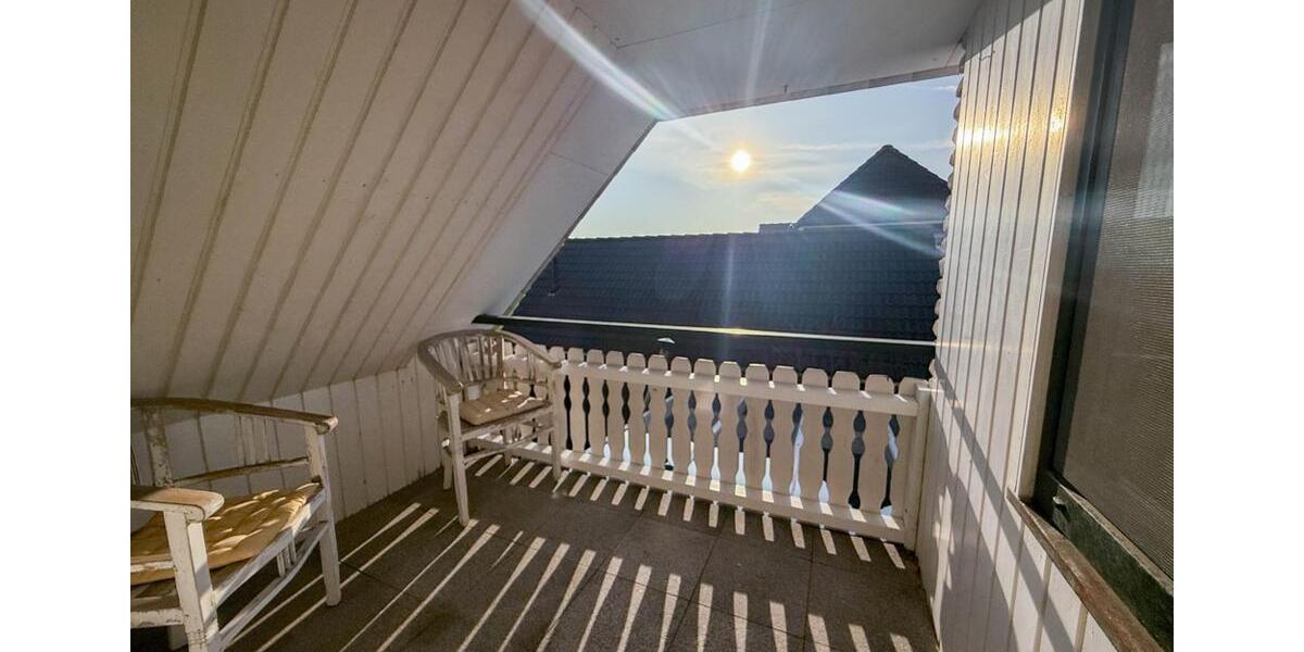 Dachgeschoßwohnung Büsum - 2 Zimmer, 46 m&sup2;, 550&euro; | Angebot:24709003