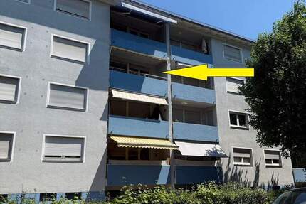 3-ZIMMER-WOHNUNG mit EBK, WESTBALKON & KFZ-STELLPLATZ 3 zimmer