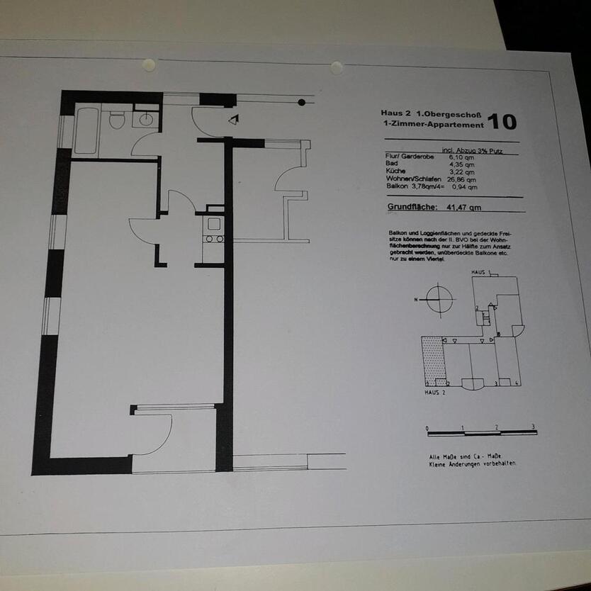 WolfsburgEhmen 1.5 Zimmer Wohnung zentrale Lage