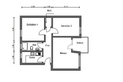 3 Zimmer Wohnung Osterholz WG-geeignet zimmer