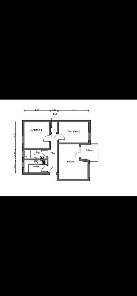 3 Zimmer Wohnung Osterholz WG-geeignet zimmer
