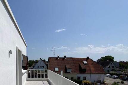 Moderne 3-Zimmer-Dachgeschoss-Wohnung mit 2 Dachterrassen in der Gartenstadt-Trudering 3 zimmer