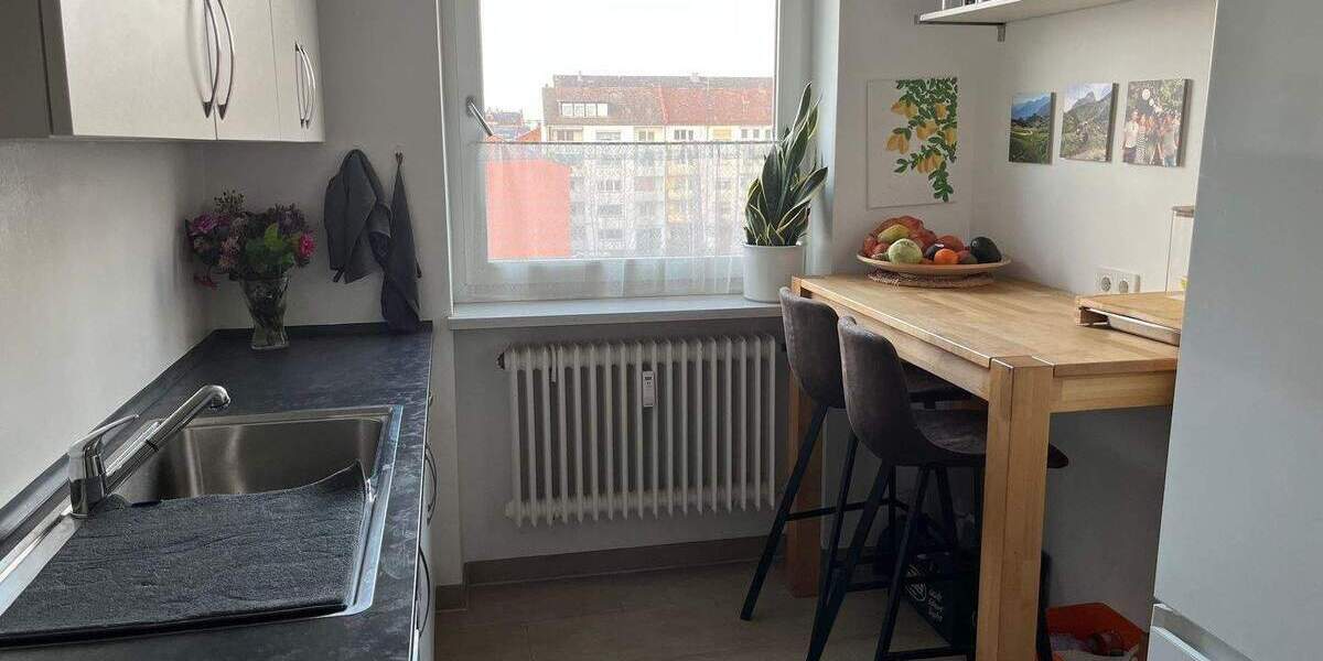 Etagenwohnung Fürth Südstadt - 2 Zimmer, 63 m&sup2;, 700&euro; | Angebot:25107880