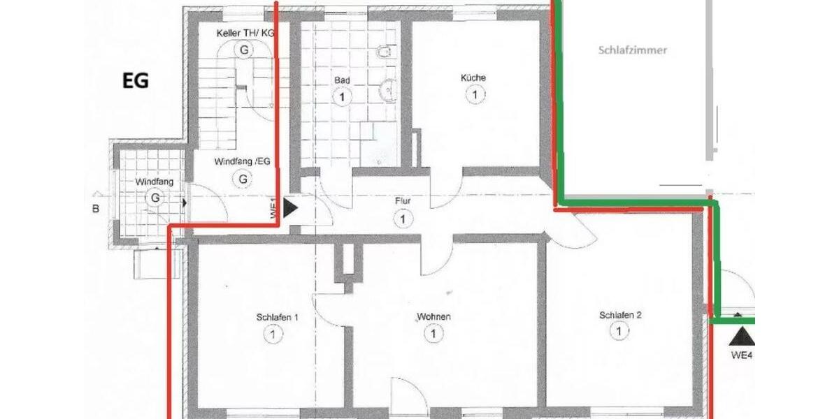 Erdgeschoßwohnung Fürstenberg/Havel Havel - 3 Zimmer, 98 m&sup2;, 980&euro; | Angebot:25961977