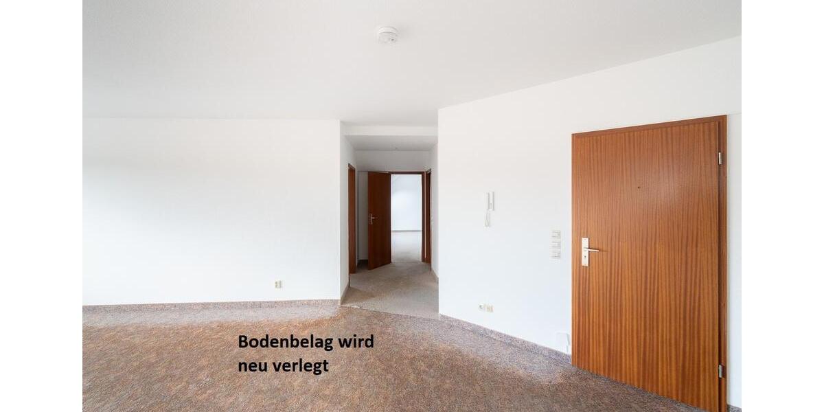 Moderne Dachgeschosswohnung mit sonnigem Westbalkon in zentraler Lage von Pulsnitz 3 zimmer