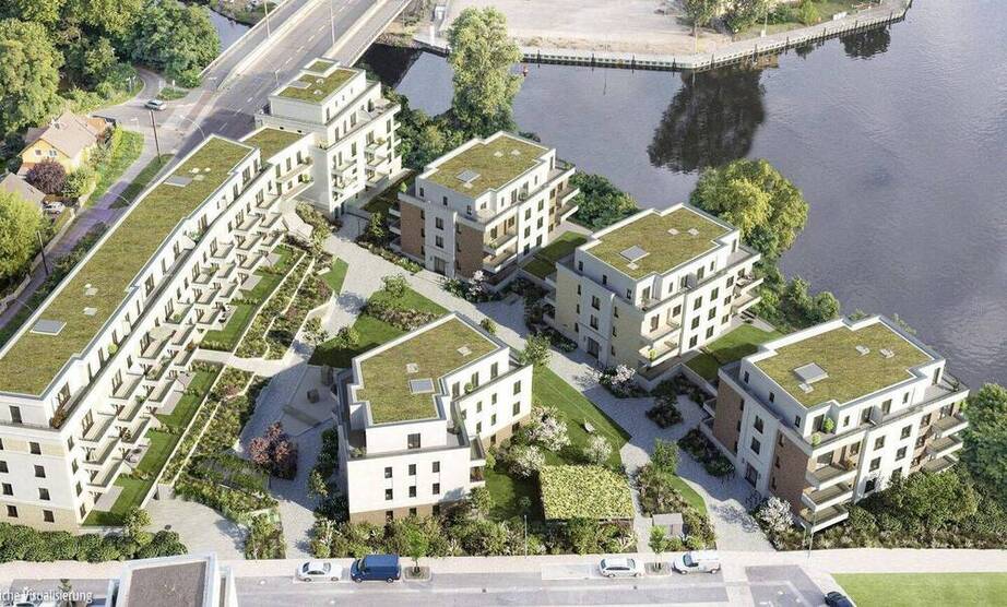 Erstbezug in Grünau an der Dahme! Gehobene NeubauWohnung mit EKB, Terrasse & Gartenanteil