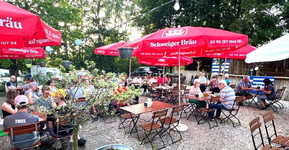 Gaststätte im Schützenheim mit Biergarten zimmer