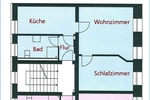 2 Raumwohnung mit Dusche im 2. OG in Köthen 2 zimmer
