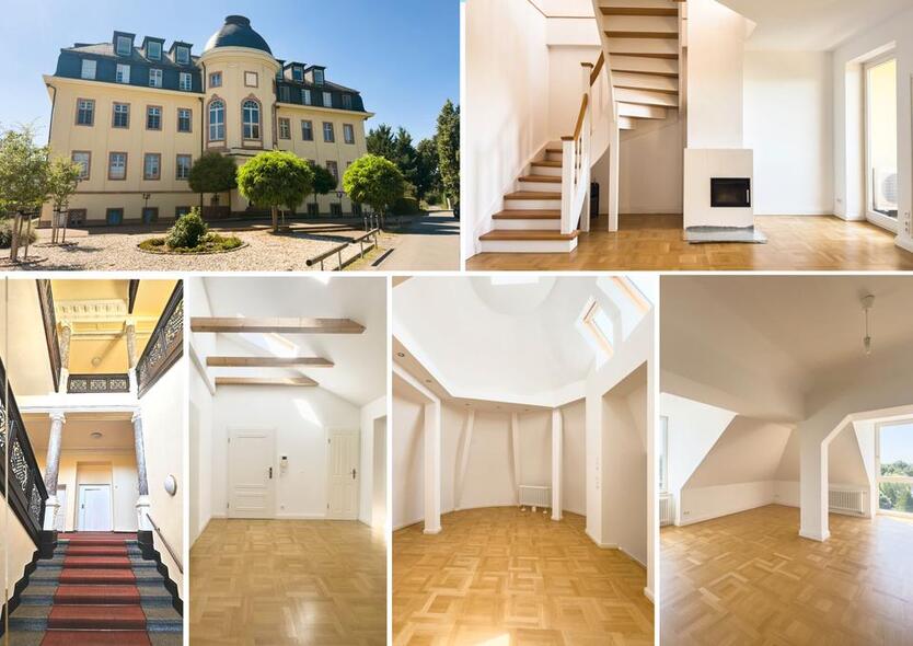 Wohntraum mit Seeblick! 5-Raum-DG-Maisonette mit Lift, Kamin, XL-Carport, EBK, Sauna u.v.a.m.