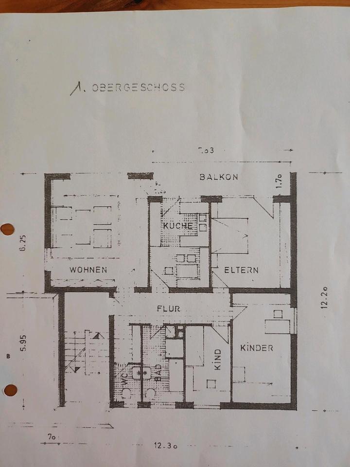 4 Zimmer Wohnung in ruhiger Lage zu vermieten in Ettleben