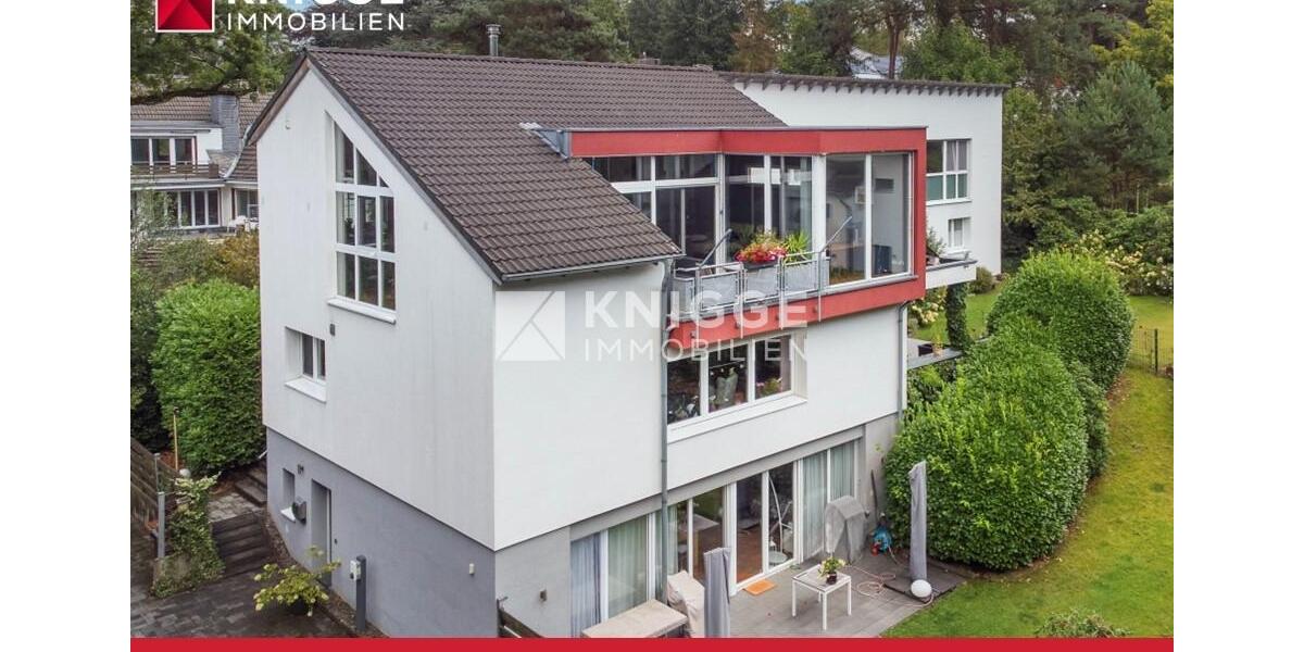 +++ 3439 - Architekten-Penthouse in begehrter Villenlage von GL-Hebborn +++ 4 zimmer