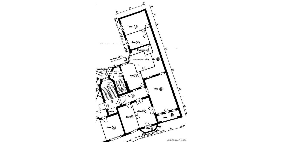 Etagenwohnung Berlin Halensee - 5 Zimmer, 207 m&sup2;, 2.900&euro; | Angebot:26207223